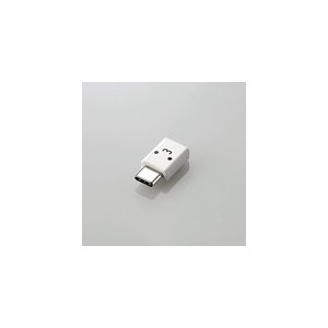 エレコム スマートフォン用USB変換アダプタ/USB(microBメス)-USB(Cオス)/ホワイト MPA-MBFCMADNWH