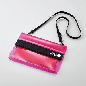 防水・防塵バッグ/サコッシュ/ピンク