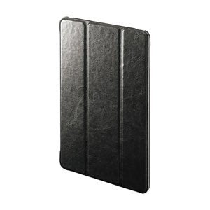 サンワサプライ iPad mini 2019 ソフトレザーケース　ブラック PDA-IPAD1407BK