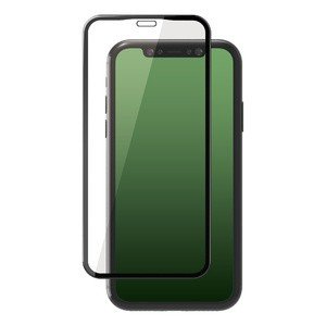 iPhone 11 Pro Max/フルカバーガラスフィルム/フレーム付/ブラック