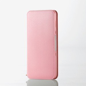 AQUOS R3/ソフトレザーケース/磁石付/ピンク