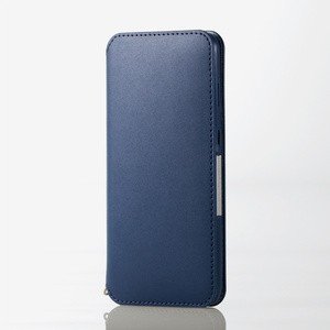 Galaxy A30/ソフトレザーケース/磁石付/ネイビー