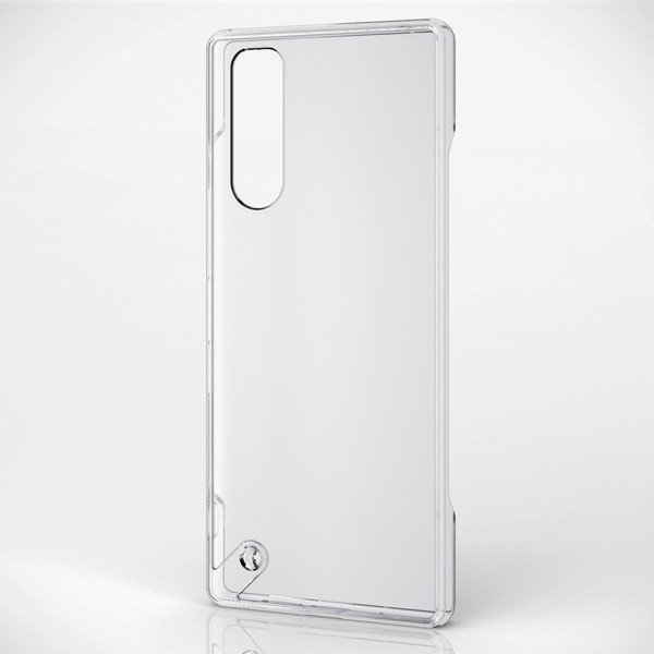 エレコム Xperia 5/ハイブリッドケース/極み/フォルティモ/クリア PM-X5HVCK2CR