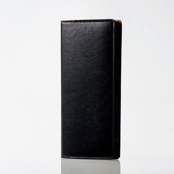 エレコム Xperia 5/ソフトレザーケース/イタリアン(Coronet)/ネロ PM-X5PLFYILBK