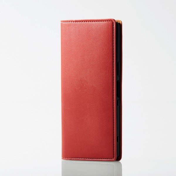 エレコム Xperia 5/ソフトレザーケース/イタリアン(Coronet)/ロッソ PM-X5PLFYILRD