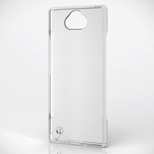 エレコム Xperia 8/ハイブリッドケース/極み/フォルティモ/クリア PM-X8HVCK2CR