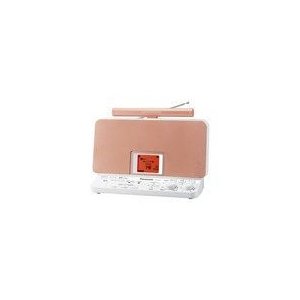 パナソニック　ラジオレコーダー コーラルオレンジ RF-DR100-D