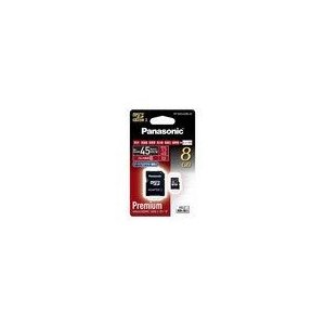 パナソニック　8GB　microSDHC UHS-Iカード RP-SMGA08GJK