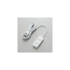 エレコム ほこりシャッター付き電源タップ 3.0m T-ST02-22330WH T-ST02-22330WH