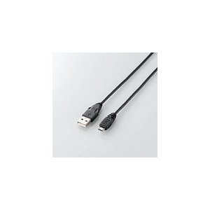 エレコム タブレット用データ転送・充電USBケーブル(USB Aタイプ⇔microBタイプ)[スタンダードモデル]0.15m  …[TB-AMB015BK]