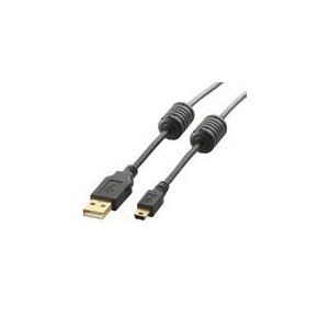 エレコム フェライトコア付きUSB2.0ケーブル　[ブラック] 0.5m  U2C-MF05BK U2C-MF05BK