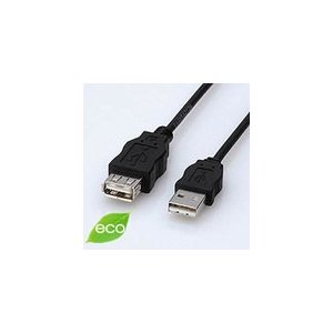 エレコム USB延長ケーブル（Aタイプ） 0.5m USB-ECOEA05