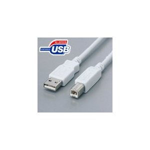 エレコム USB2.0 フェライトシース ケーブル  1.5m USB2-FS15