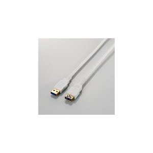 エレコム USB3.0延長ケーブル [USB3.0(A - A)] ホワイト 1.5m USB3-E15WH USB3-E15WH