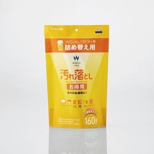 ウェットティッシュ/汚れ落とし/お得用/詰替/160枚