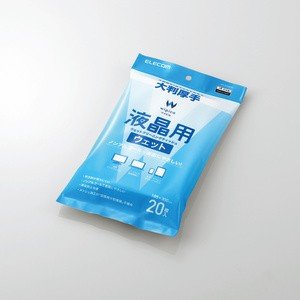 ウェットティッシュ/液晶用/ハンディ/大判/20枚