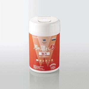 ウェットティッシュ/汚れ落とし/強力/ボトル/110枚