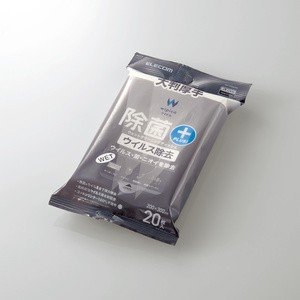 ウェットティッシュ/ウイルス除去/大判/20枚