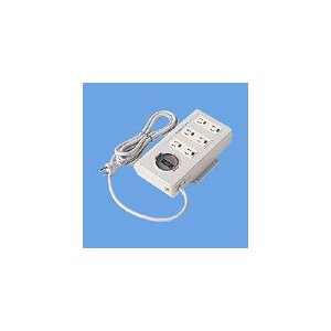 パナソニック　OA電源タップ(接地抜け止め形) 6コ口 2mコード付 ブレーカ付 WCH4772