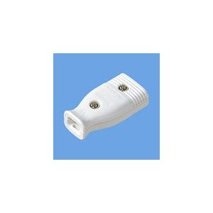 パナソニック　ベター小型コードコネクタボディ(平形コード用) ホワイト WH4615