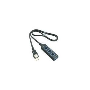 パナソニック　ザ・タップX 4コ口 1m ブラック WHA2514BKP