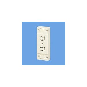 パナソニック　接地15A 露出抜け止め接地ダブルコンセント(仮設用)(フル端子)15A 125V WK1562