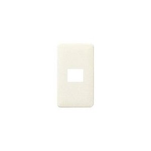 パナソニック　モダンプレート1コ用 ミルキーホワイト 10枚入 WN6001W010