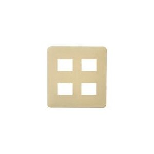 パナソニック　モダンプレート4コ用 利休色 WN6004G