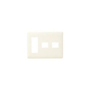 パナソニック　モダンプレート5コ用(3コ＋1コ＋1コ用) ミルキーホワイト WN6075W