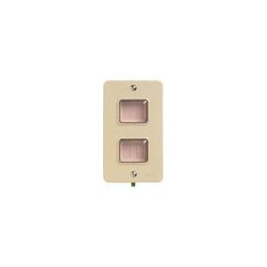 パナソニック　防雨埋込スイッチプレート 2コ用 取付枠付 WN7942