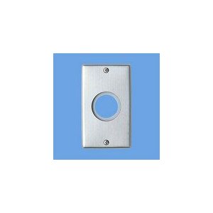 パナソニック　給湯器用リモコン引込みステンレスプレート φ32専用取付枠付 WN9699K