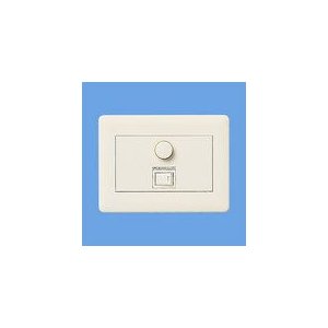 パナソニック　フルカラームードスイッチC 3路・片切両用 白熱灯ライトコントロール ロータリー式 1500W モダンプレート付 WNP575215