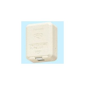 パナソニック　露出テレホンモジュラジャック(6極4心)(フル端子) WNT3543K