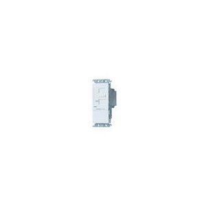 パナソニック　埋込調光スイッチB 白熱灯用500W スライド式 ホワイト AC100V 500W WT57615WK