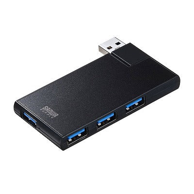 サンワサプライ USB3.04ポートハブ USB-3HSC1BK